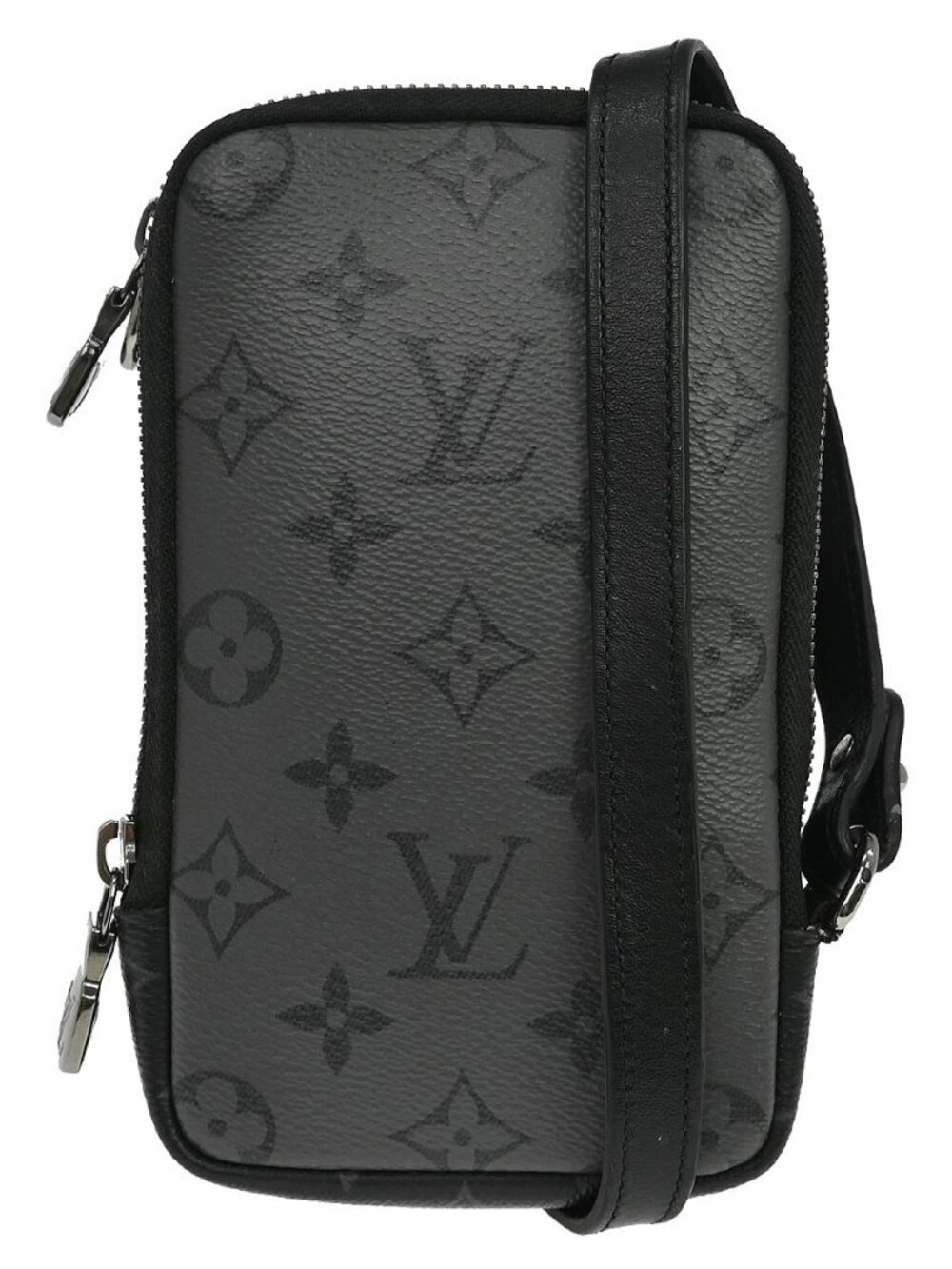 Best06/ Louis Vuitton Phone Pouch Monogram Eclipse Shoulder Bag M69534 NQ10291
